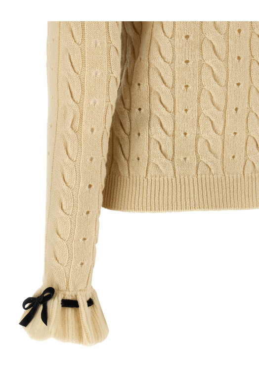 Вовняний светр Valentino Garavani Білий B3KC66Z9K9ET5 Вовняний светр Valentino Garavani Білий B3KC66Z9K9ET5