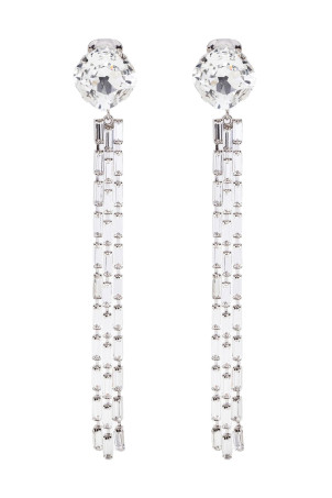 Сережки з бахромою Срібні ALESSANDRA RICH FABA3303J00040001 Сережки з бахромою Срібні ALESSANDRA RICH FABA3303J00040001