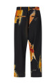 Printed trousers Black