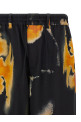 Printed trousers Black