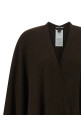 Кашемировое пончо коричневое TOM FORD SFK012YAX899KB650 Кашемировое пончо коричневое TOM FORD SFK012YAX899KB650