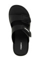 'Patch Wedge Sandal' wedges Black 'Patch Wedge Sandal' wedges Black