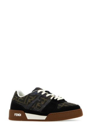 Multicolor leather, rubber and fabric Fendi Match sneakers FENDI (8E8470AQ6I)
