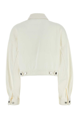White denim jacket PRADA (GFB279S21214LW) White denim jacket PRADA (GFB279S21214LW)