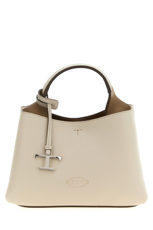Мини-сумочка из кожи Серая TOD'S XBWAPAEL000QRI9O22 Мини-сумочка из кожи Серая TOD'S XBWAPAEL000QRI9O22