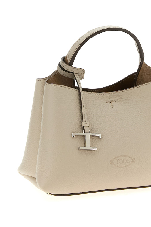 Мини-сумочка из кожи Серая TOD'S XBWAPAEL000QRI9O22 Мини-сумочка из кожи Серая TOD'S XBWAPAEL000QRI9O22