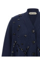 Вишитий кардиган Синій ALBERTA FERRETTI A093766010289 Вишитий кардиган Синій ALBERTA FERRETTI A093766010289