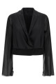Chiffon Shirt Black