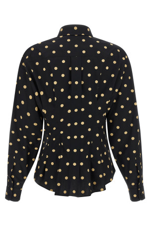 Сорочка з принтом Чорна MOSCHINO J021354553555 Сорочка з принтом Чорна MOSCHINO J021354553555