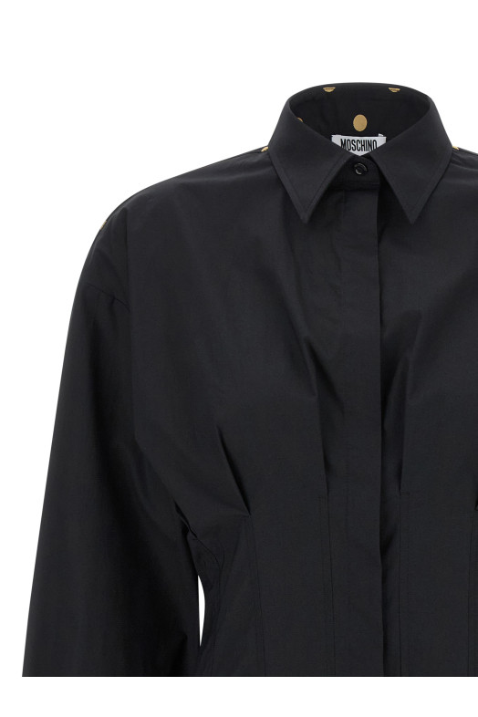 Рубашка с принтом Черный MOSCHINO J021354553555 Рубашка с принтом Черный MOSCHINO J021354553555
