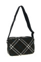 'Check' crossbody bag Black