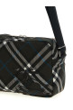 'Check' crossbody bag Black
