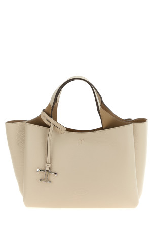 Мини кожаная сумка Бежевая TOD'S XBWAPAFL100QRI9O22 Мини кожаная сумка Бежевая TOD'S XBWAPAFL100QRI9O22