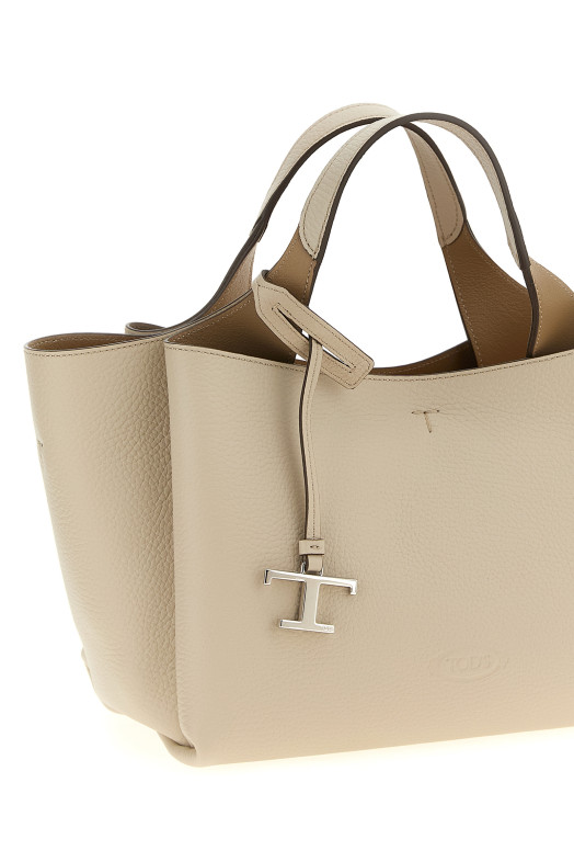 Міні шкіряна сумочка Бежева TOD'S XBWAPAFL100QRI9O22 Міні шкіряна сумочка Бежева TOD'S XBWAPAFL100QRI9O22