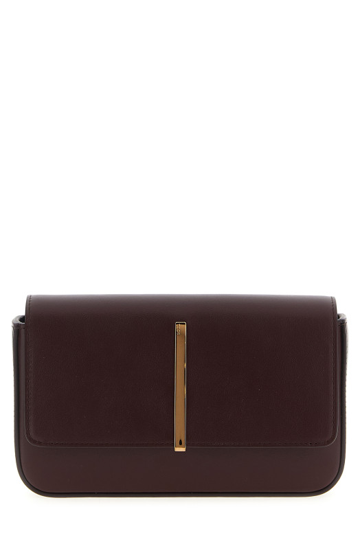 Mini leather shoulder strap Brown Mini leather shoulder strap Brown
