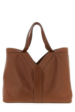 'Y' large shopping bag Brown