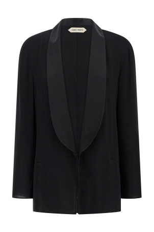 Жакет з жакардової тканини Чорний ALBERTA FERRETTI V050551160555 Жакет з жакардової тканини Чорний ALBERTA FERRETTI V050551160555