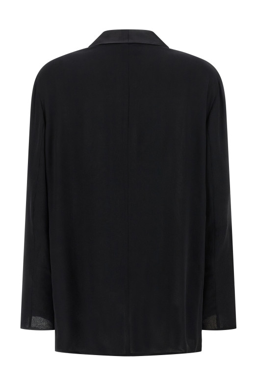 Georgette blazer Black
