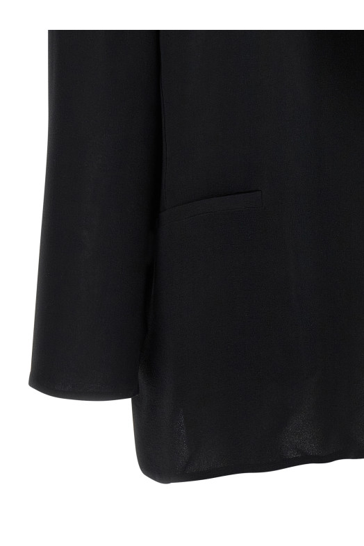 Georgette blazer Black