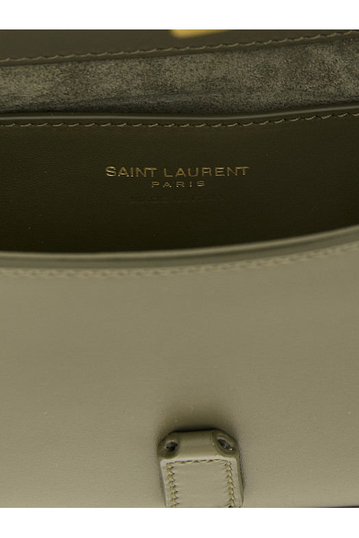 SAINT LAURENT 'Hobo Le 5 À 7' мини-сумочка, серая 7103182R20W3798 SAINT LAURENT 'Hobo Le 5 À 7' мини-сумочка, серая 7103182R20W3798