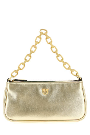 'Half Moon Baguette' mini crossbody bag Gold