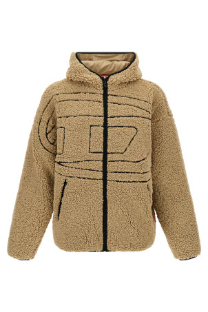 'S-Zat sweat-shirt' jacket Beige 'S-Zat sweat-shirt' jacket Beige
