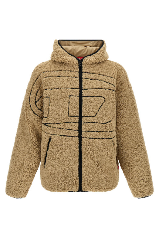 'S-Zat sweat-shirt' jacket Beige 'S-Zat sweat-shirt' jacket Beige