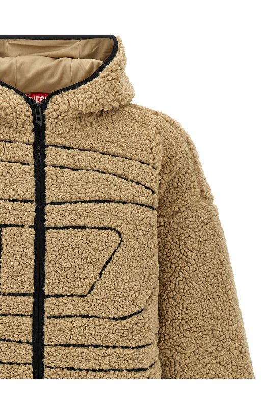 'S-Zat sweat-shirt' jacket Beige 'S-Zat sweat-shirt' jacket Beige