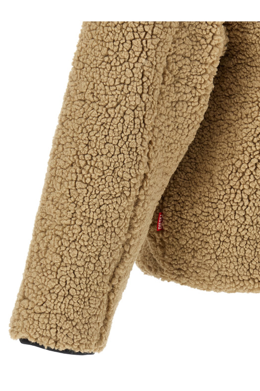 'S-Zat sweat-shirt' jacket Beige 'S-Zat sweat-shirt' jacket Beige