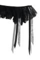 Шарф-хомут Georgette Black ALBERTA FERRETTI A440151160555 Шарф-хомут Georgette Black ALBERTA FERRETTI A440151160555