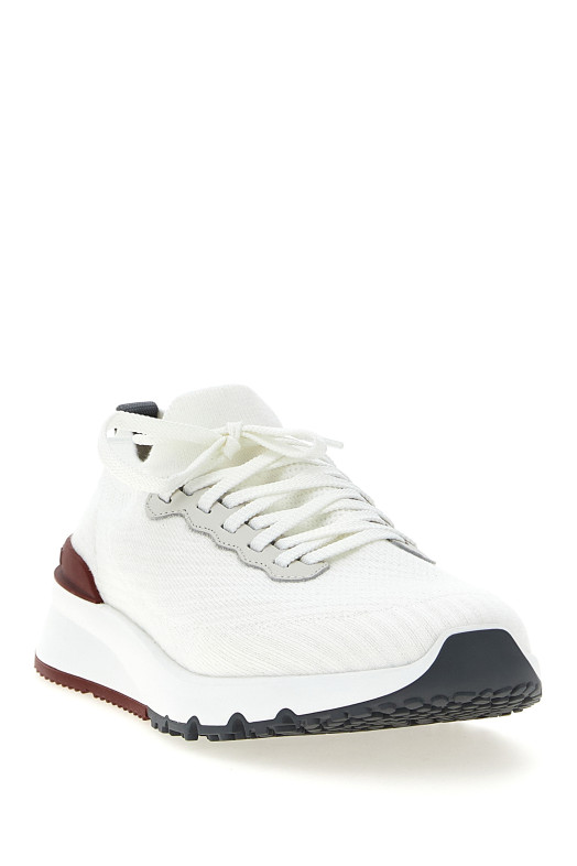 'Running Sock' sneakers White