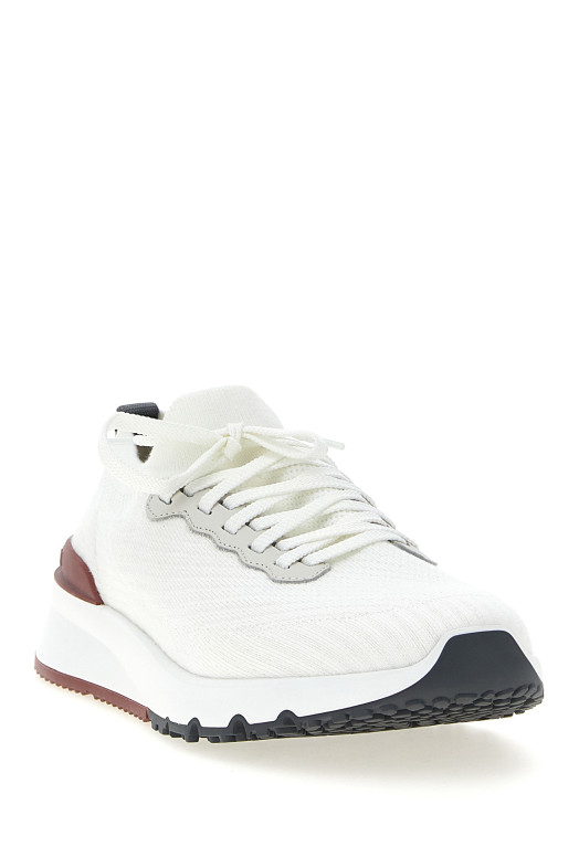 'Running Sock' sneakers White