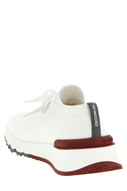 Кроссовки «Running Sock» Белые MZUPMBO252CJ987