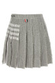 Плісирована твідова спідниця Сіра THOM BROWNE FGC724TF0512035