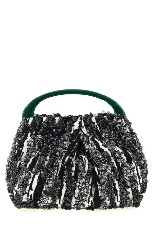 DRIES VAN NOTEN 'W.L.' сумочка Чорно-сіра 252011524851900 DRIES VAN NOTEN 'W.L.' сумочка Чорно-сіра 252011524851900