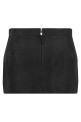 'Fog Cutdff' mini skirt Black