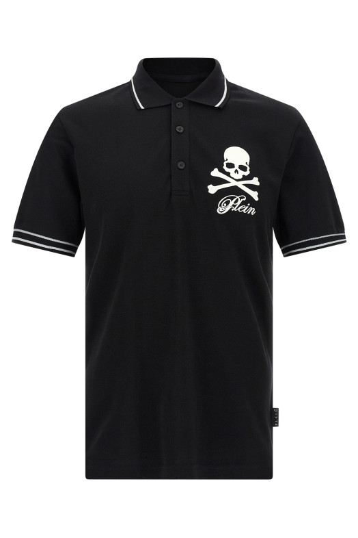 Футболка поло «Skull & Bones» Чорна FAECMTK8485PTE003N02 Футболка поло «Skull & Bones» Чорна FAECMTK8485PTE003N02