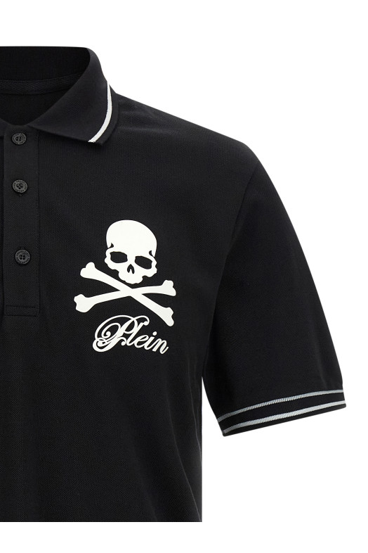 Футболка поло «Skull & Bones» Чорна FAECMTK8485PTE003N02 Футболка поло «Skull & Bones» Чорна FAECMTK8485PTE003N02