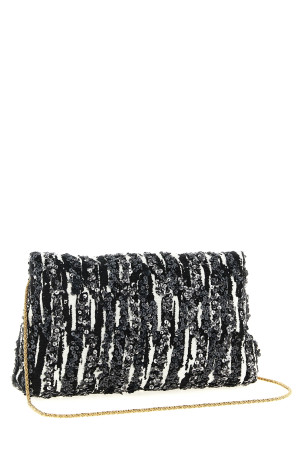 'W.L.' clutch Black-grey 'W.L.' clutch Black-grey