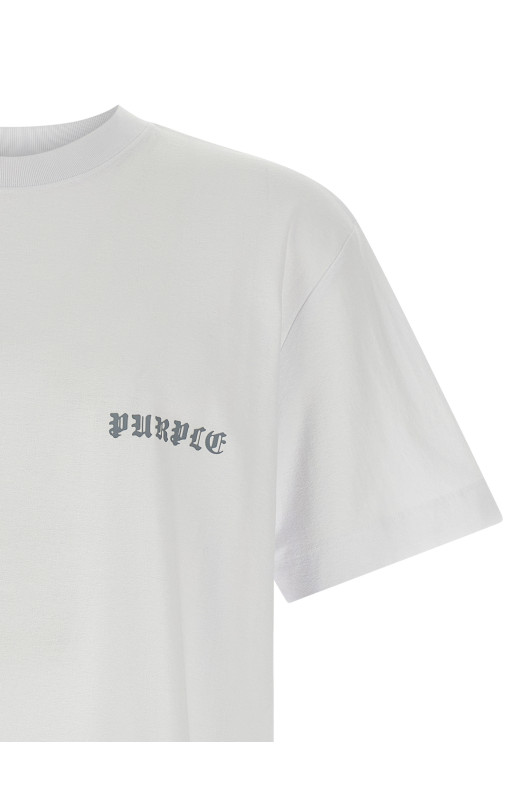 Футболка з принтом Біла PURPLE P104TWPN425WHITE Футболка з принтом Біла PURPLE P104TWPN425WHITE
