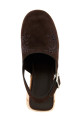 'Alida' clog Brown