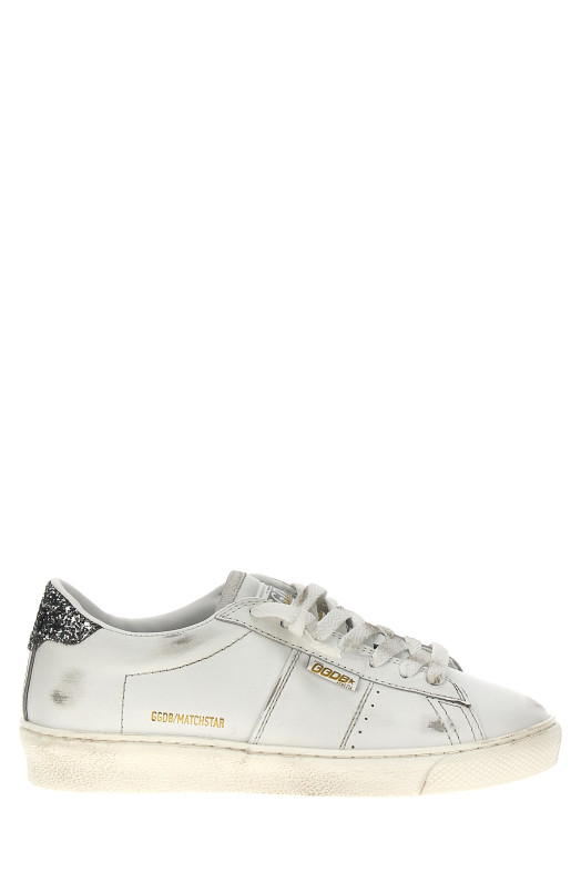 Кроссовки GOLDEN GOOSE 'Matchstar' Серебристые GWF00796F0063781044910449 Кроссовки GOLDEN GOOSE 'Matchstar' Серебристые GWF00796F0063781044910449