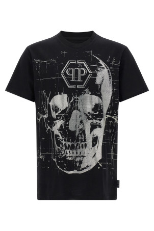 Футболка «Skull Strass» чорна FAECMTK8439PJY002N02 Футболка «Skull Strass» чорна FAECMTK8439PJY002N02