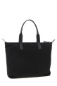 Media logo patch shopping bag Black Media logo patch shopping bag Black