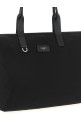 Media logo patch shopping bag Black Media logo patch shopping bag Black