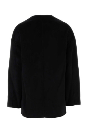 Black flannel Dunne jacket Black LOULOU (DUNNE) Black flannel Dunne jacket Black LOULOU (DUNNE)