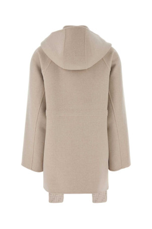 Парка из смеси песка и шерсти FENDI (FJ7587A5HD) Парка из смеси песка и шерсти FENDI (FJ7587A5HD)