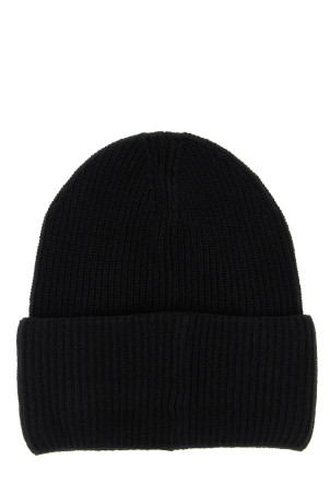Wool beanie Black
