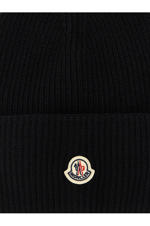 Wool beanie Black Wool beanie Black