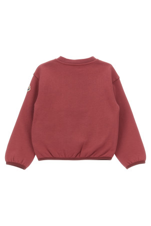 Свитшот с логотипом Teddy Розовый MONCLER ENFANT K29548G00021899PS56F Свитшот с логотипом Teddy Розовый MONCLER ENFANT K29548G00021899PS56F
